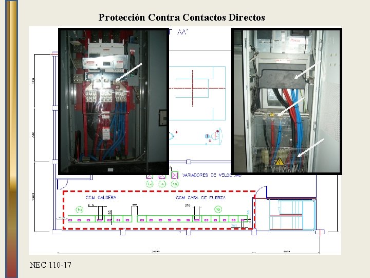 Protección Contra Contactos Directos NEC 110 -17 