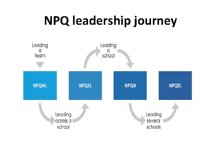 NPQ leadership journey 