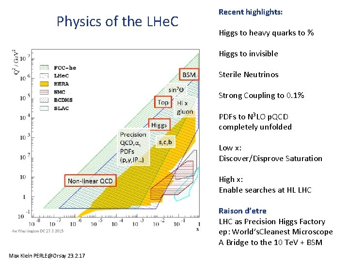 Physics of the LHe. C Recent highlights: Higgs to heavy quarks to % Higgs Physics of the LHe. C Recent highlights: Higgs to heavy quarks to % Higgs