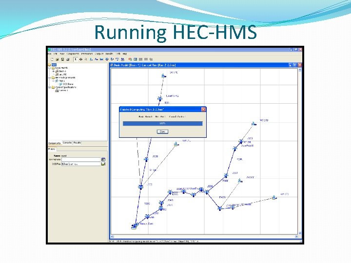 Running HEC-HMS 