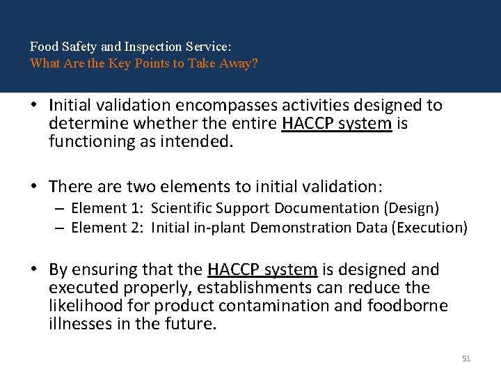 Food Safety and Inspection Service: What Are the Key Points to Take Away? • Food Safety and Inspection Service: What Are the Key Points to Take Away? •