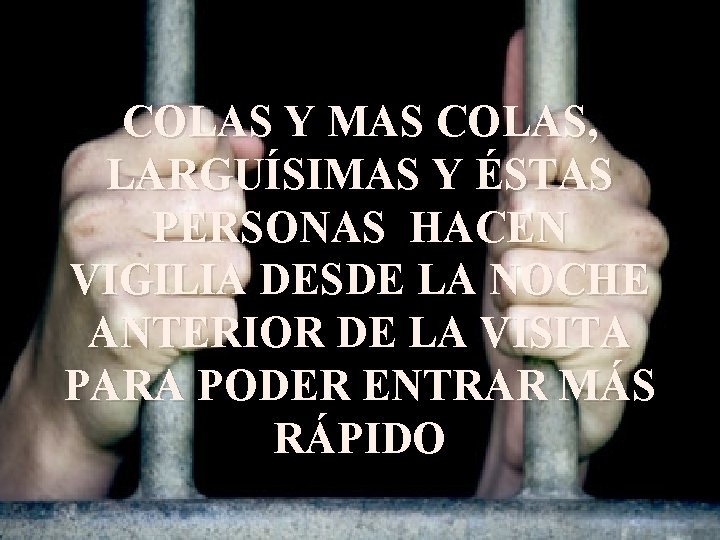 COLAS Y MAS COLAS, LARGUÍSIMAS Y ÉSTAS PERSONAS HACEN VIGILIA DESDE LA NOCHE ANTERIOR COLAS Y MAS COLAS, LARGUÍSIMAS Y ÉSTAS PERSONAS HACEN VIGILIA DESDE LA NOCHE ANTERIOR