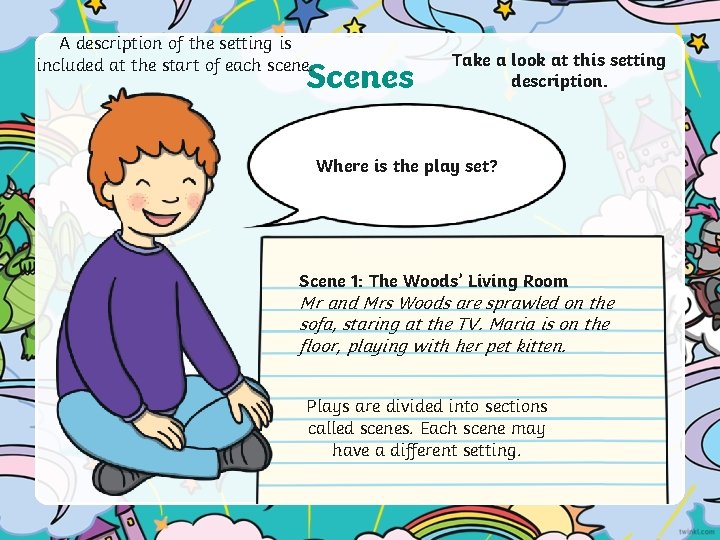 Play Scripts Usually Begin With A List Of