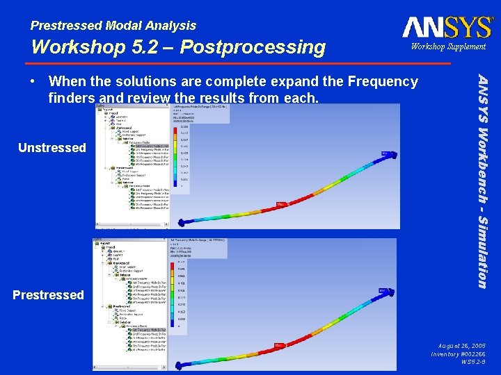 modal analysis in ansys
