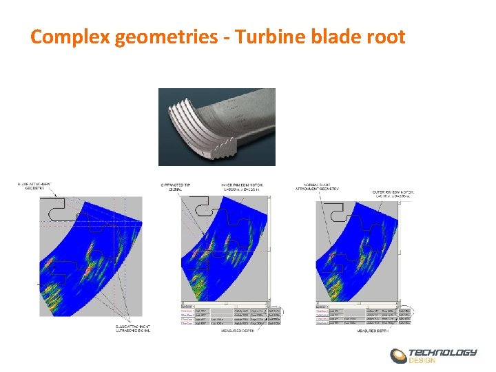 Complex geometries - Turbine blade root 