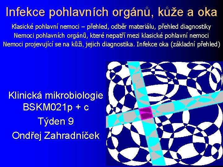 Infekce pohlavních orgánů, kůže a oka Klasické pohlavní nemoci – přehled, odběr materiálu, přehled