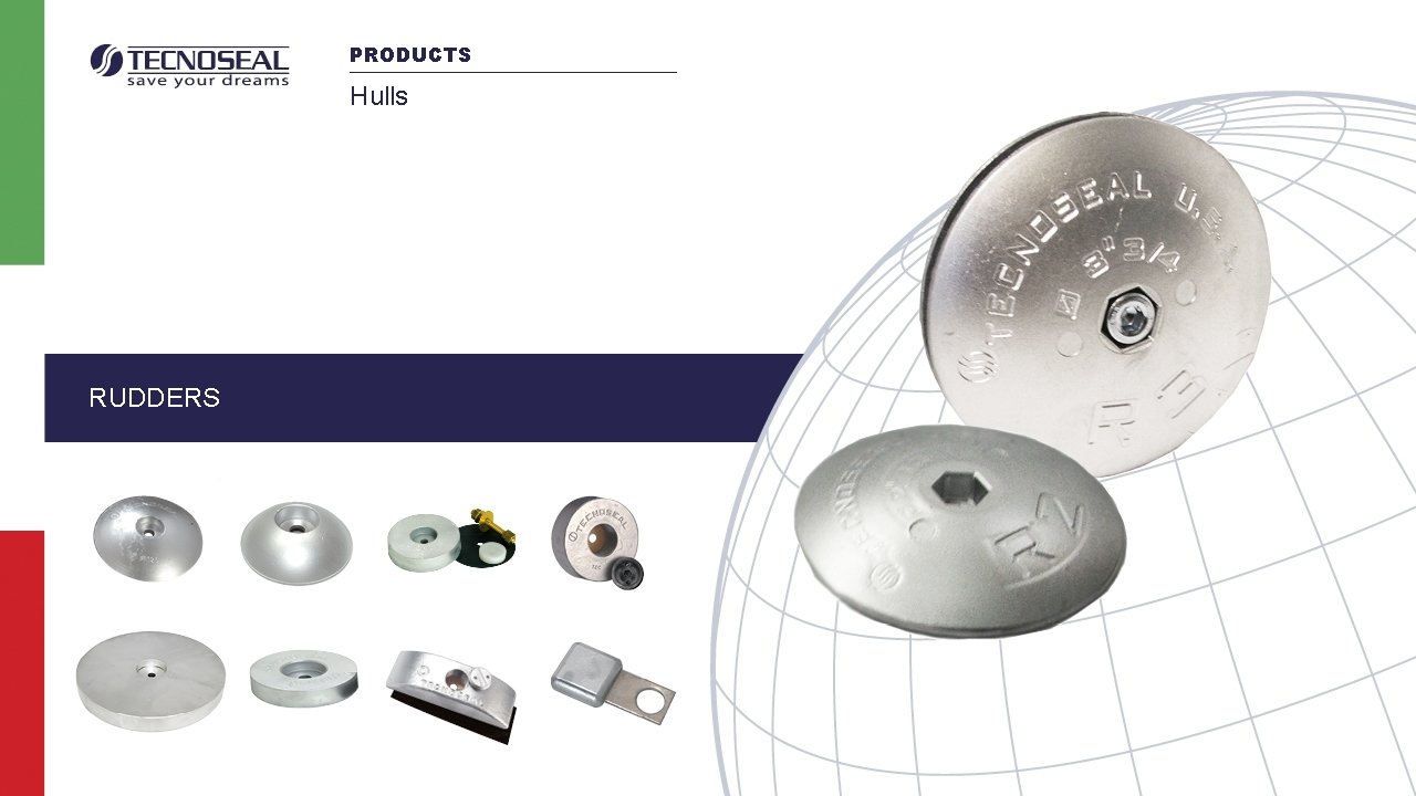 PRODUCTS Hulls RUDDERS 