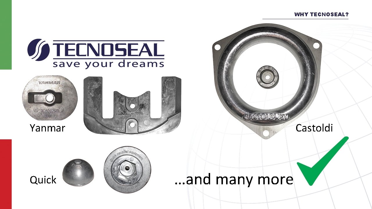 WHY TECNOSEAL? Yanmar Quick Castoldi …and many more 