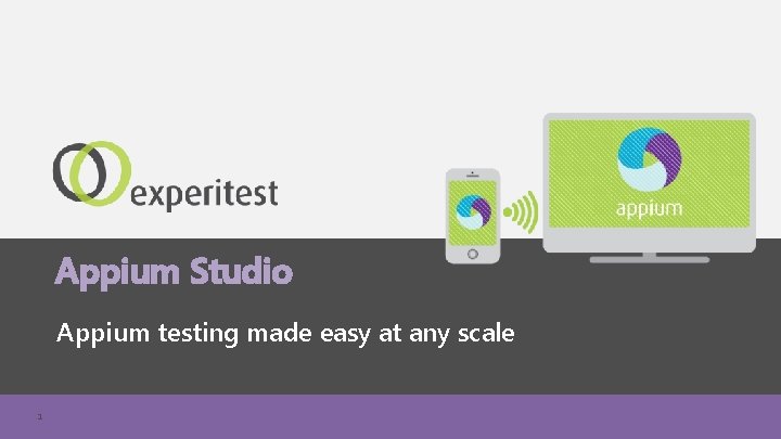 Appium Studio Appium testing made easy at any scale 1 