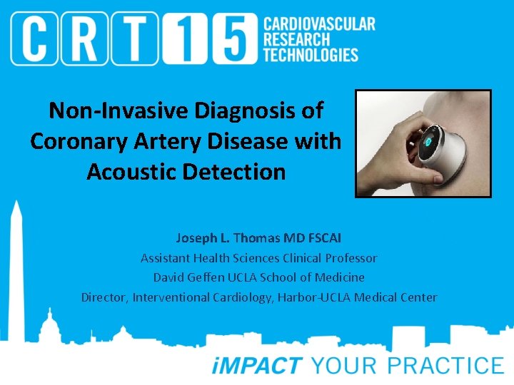 NonInvasive Diagnosis of Coronary Artery Disease with Acoustic