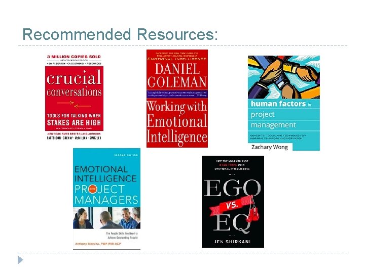 Recommended Resources: 