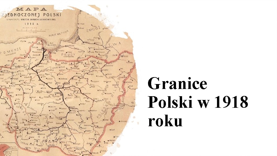 Granice Polski w 1918 roku 