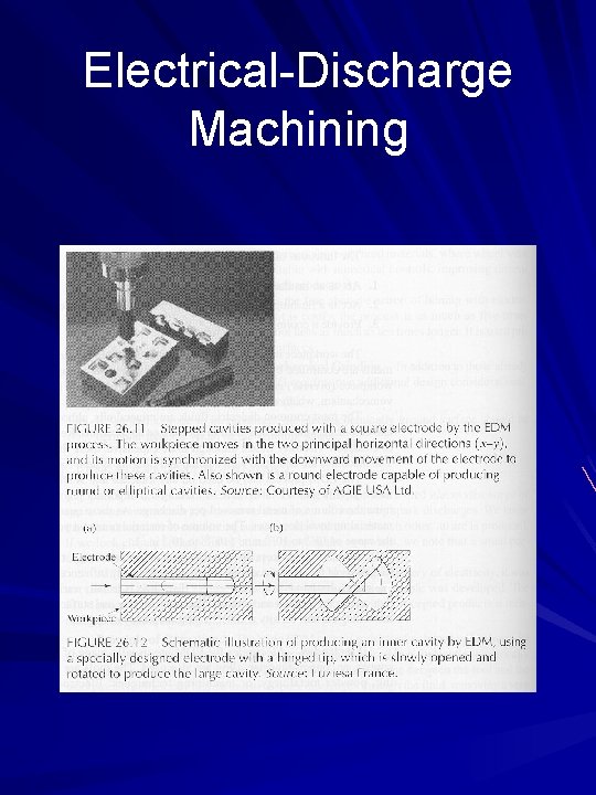 Electrical-Discharge Machining 