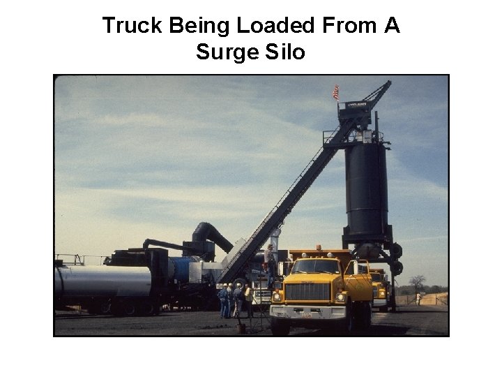 Truck Being Loaded From A Surge Silo NCAT 21 