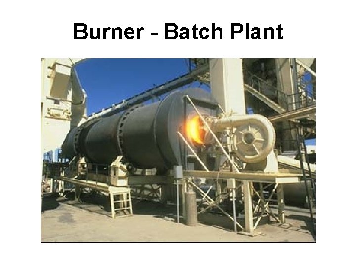 Burner - Batch Plant NCAT 25 