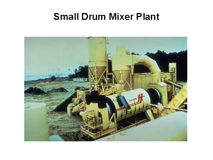 Small Drum Mixer Plant NCAT 35 
