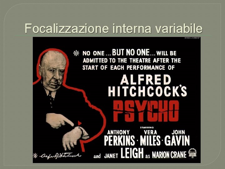 Focalizzazione interna variabile 