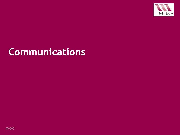 Communications MV 005· January 2018 · VMD Pharmaceutical Industry Customer Satisfaction Survey 