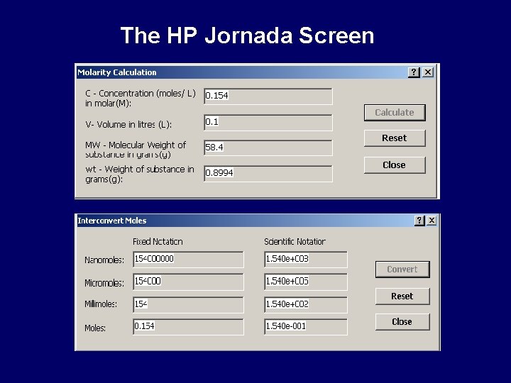 The HP Jornada Screen 