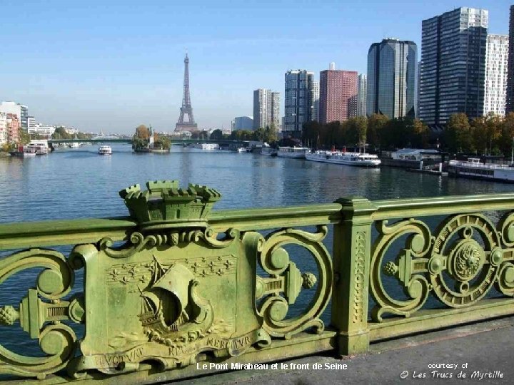 Le Pont Mirabeau et le front de Seine courtesy of 