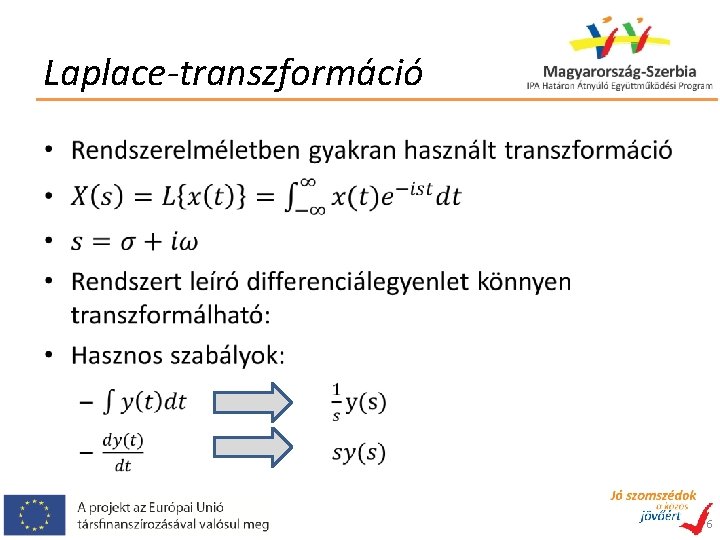 Laplace-transzformáció • 6 