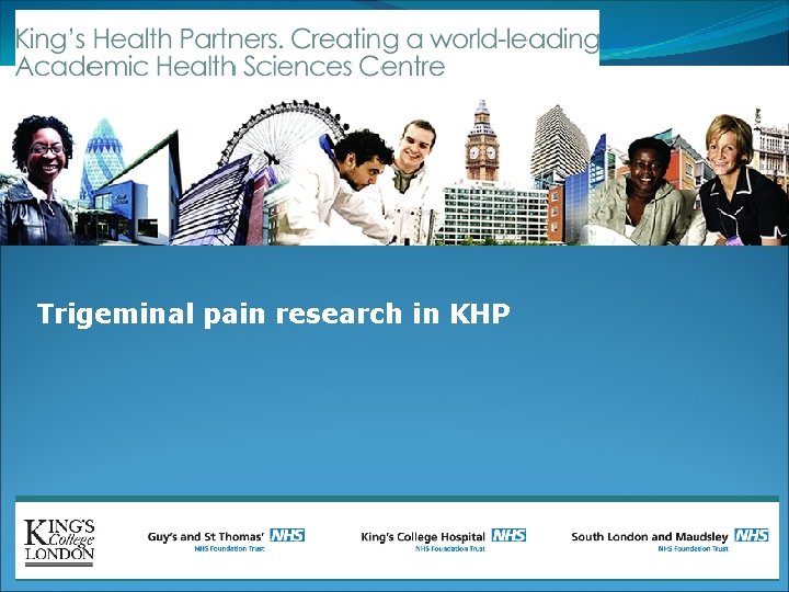 Trigeminal pain research in KHP 