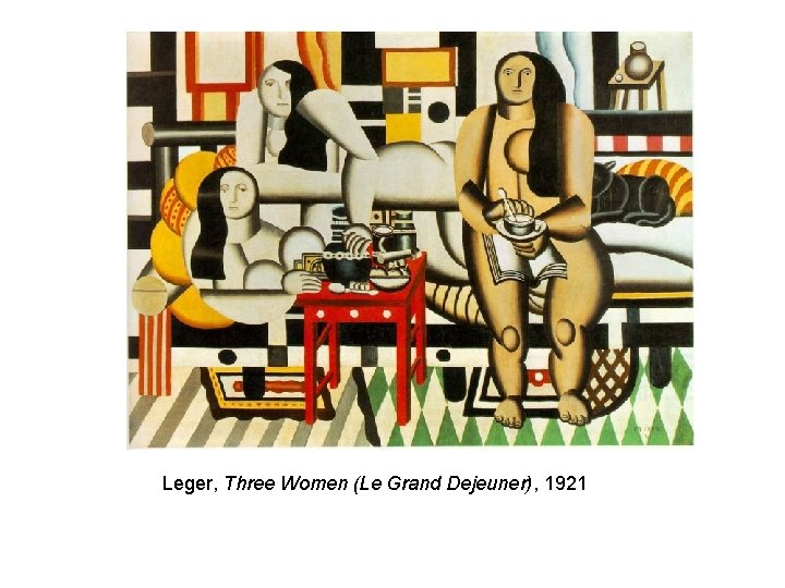 Leger, Three Women (Le Grand Dejeuner), 1921 