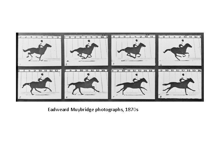 Eadweard Muybridge photographs, 1870 s 