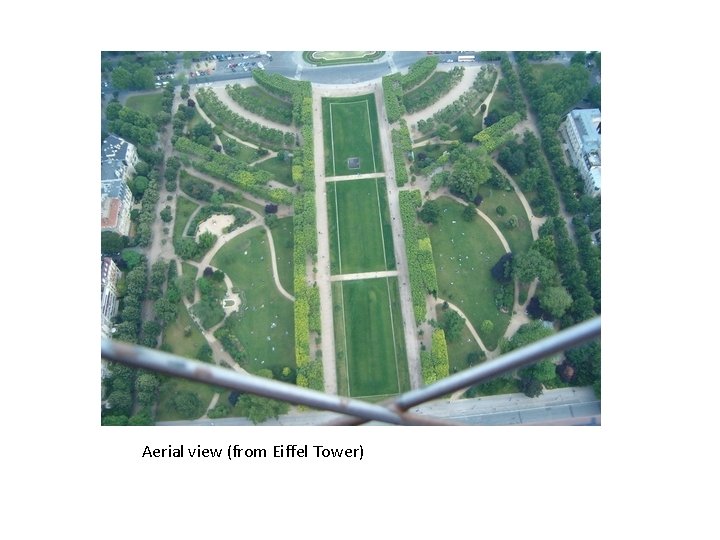 Aerial view (from Eiffel Tower) 