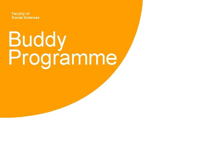 Buddy Programme 