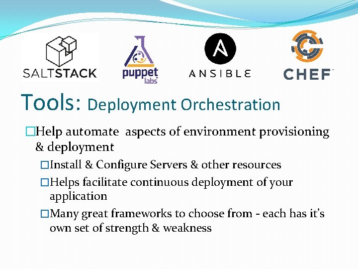 Driving Test Automation through the Continuous Deployment Process
