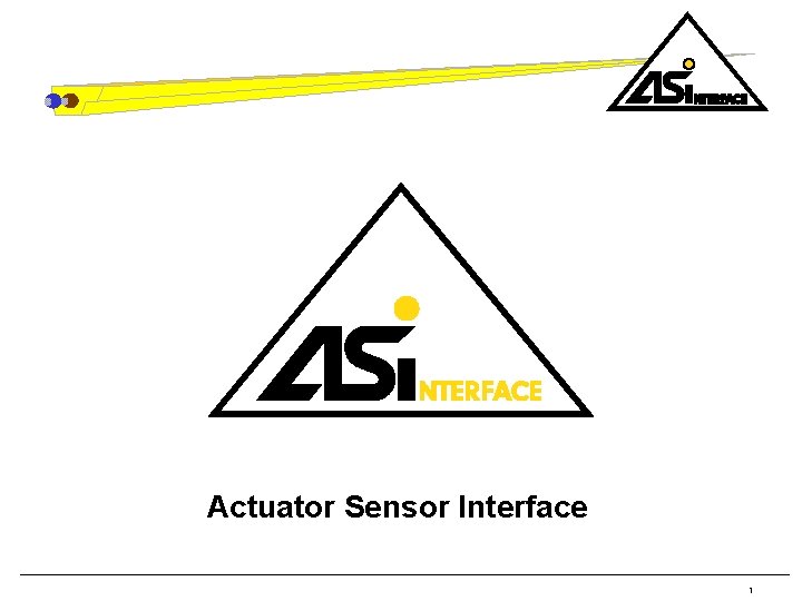 Actuator Sensor Interface 1 