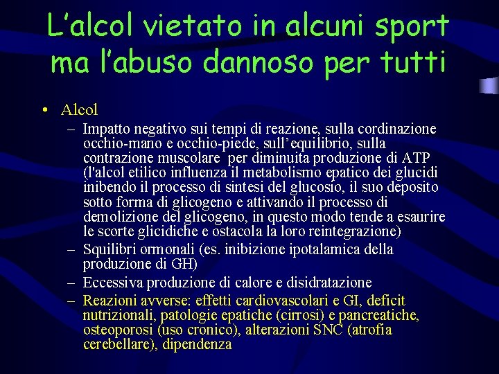 L’alcol vietato in alcuni sport ma l’abuso dannoso per tutti • Alcol – Impatto L’alcol vietato in alcuni sport ma l’abuso dannoso per tutti • Alcol – Impatto