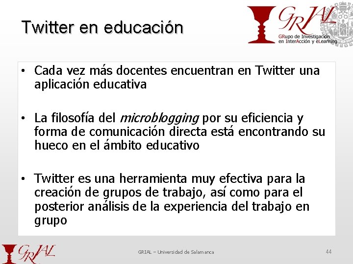 Twitter en educación • Cada vez más docentes encuentran en Twitter una aplicación educativa