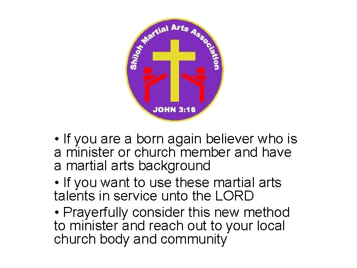  • If you are a born again believer who is a minister or