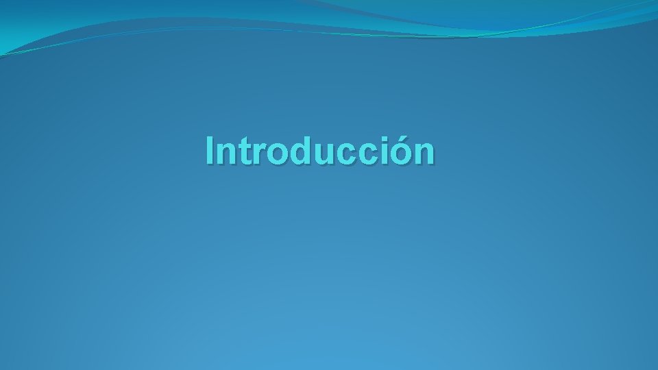 Introducción 