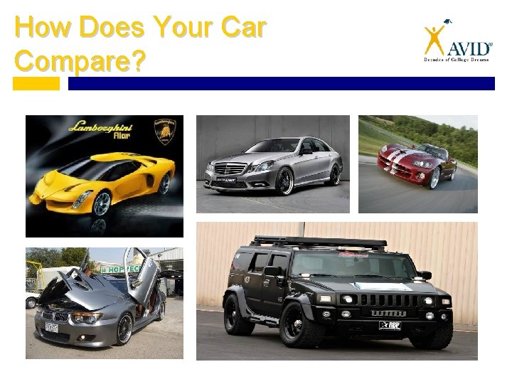 How Does Your Car Compare? How Does Your Car Compare?
