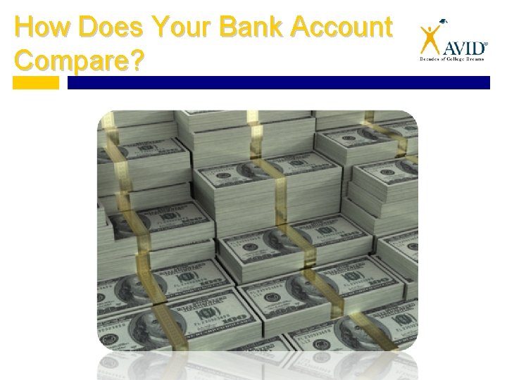 How Does Your Bank Account Compare? How Does Your Bank Account Compare?