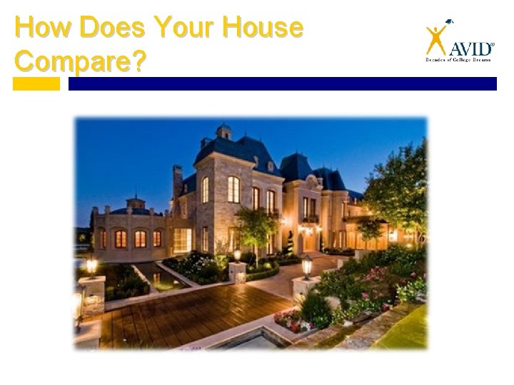 How Does Your House Compare? How Does Your House Compare?
