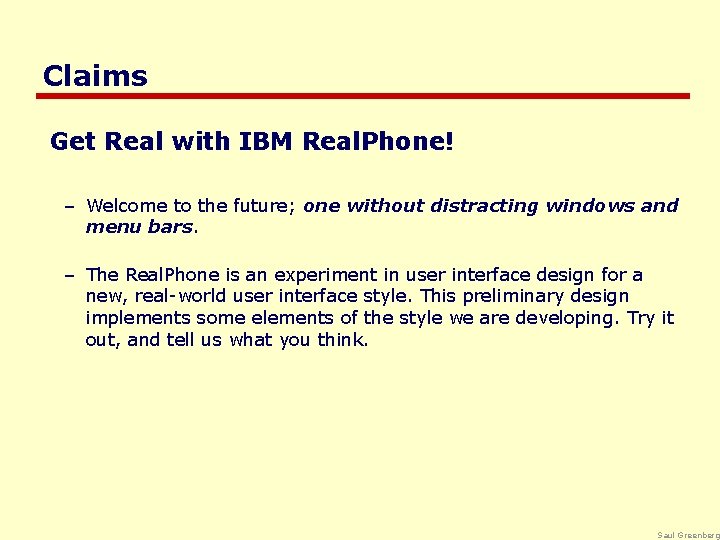 Claims Get Real with IBM Real. Phone! – Welcome to the future; one without