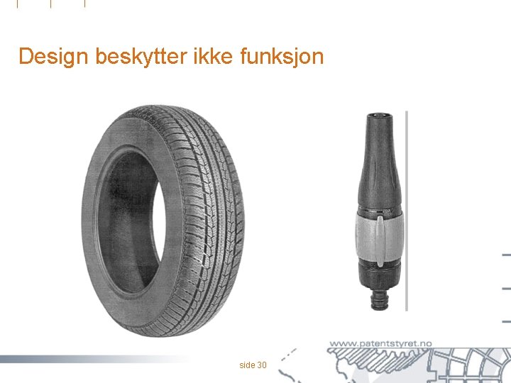 Design beskytter ikke funksjon side 30 