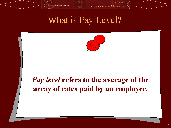 What is Pay Level? Pay level refers to the average of the array of
