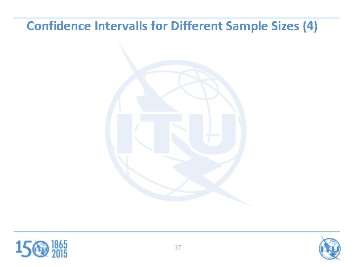 Confidence Intervalls for Different Sample Sizes (4) 37 