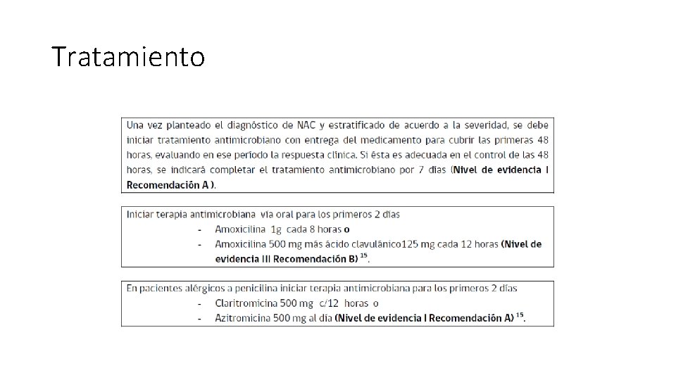 Tratamiento Tratamiento