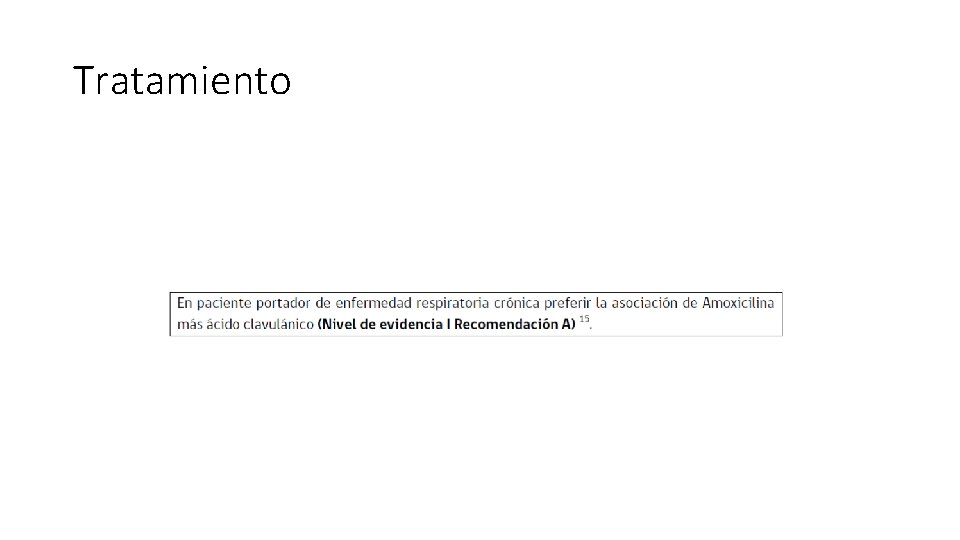 Tratamiento Tratamiento
