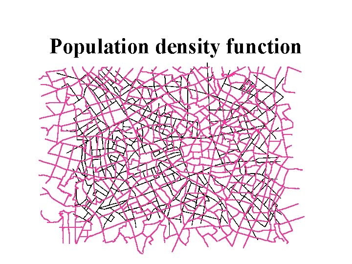 Population density function 