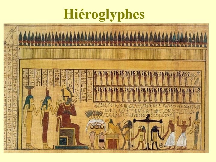 Hiéroglyphes 