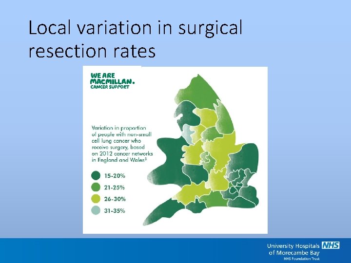 Local variation in surgical resection rates 