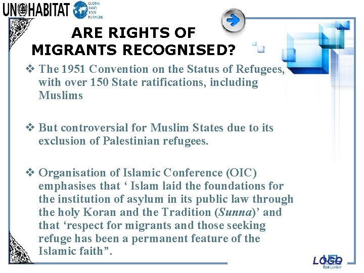 ARE RIGHTS OF MIGRANTS RECOGNISED? v The 1951 Convention on the Status of Refugees,