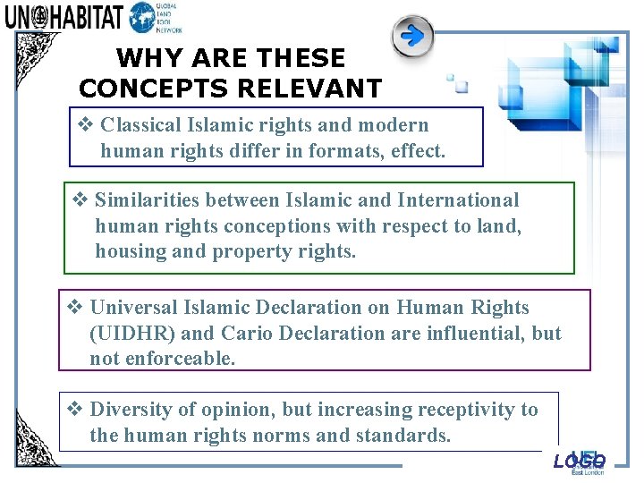 WHY ARE THESE CONCEPTS RELEVANT v Classical Islamic rights and modern human rights differ